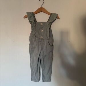 Zara Girls Sage Green One Piece